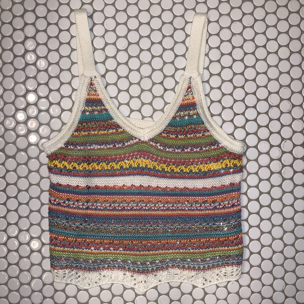 Altar’d State Crochet Top